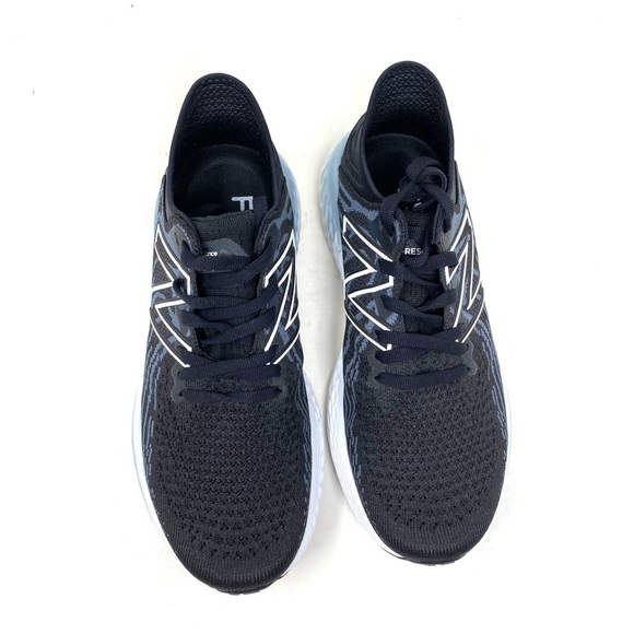 New Balance Women's Fresh Foam 1080 V11 Running Shoe Black Thunder XWIDE - Picture 4 of 7